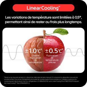 Réfrigérateur Américain LG GSLC40PYSE