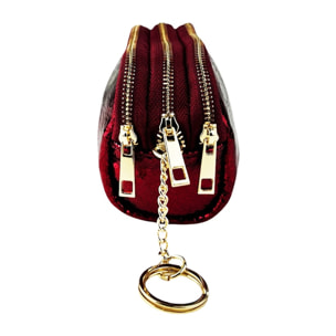 Monedero Cheval Firenze Cortina Rojo