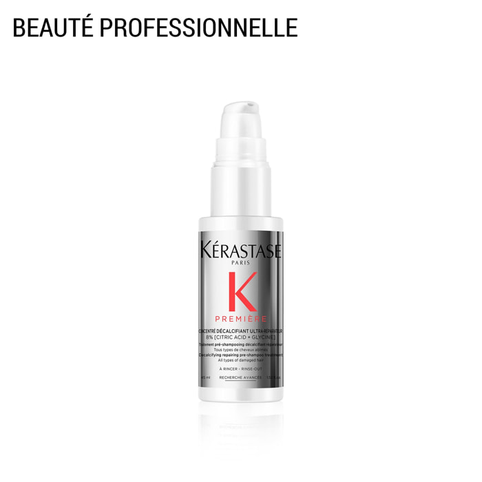 Premiere - Traitement pré-shampoing décalcifiant réparateur pour cheveux abîmés