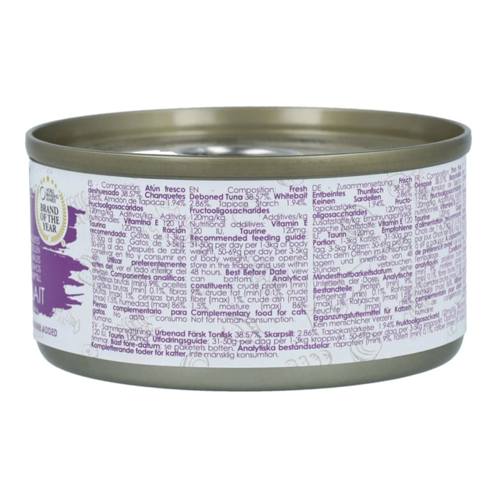Kit Cat Lata Gravy - Atún & Boquerón 70 g Comida húmeda para gatos en salsa