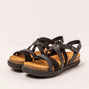 Sandalias 1714 MULTI TOTAL BLACK /RHODES color Total black