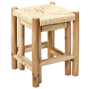 Tabouret Gigognes X2 Bois Hamram