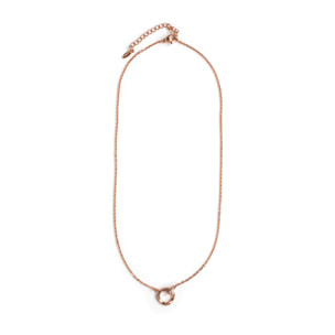 Collar Sarok acabado oro rosa 18k