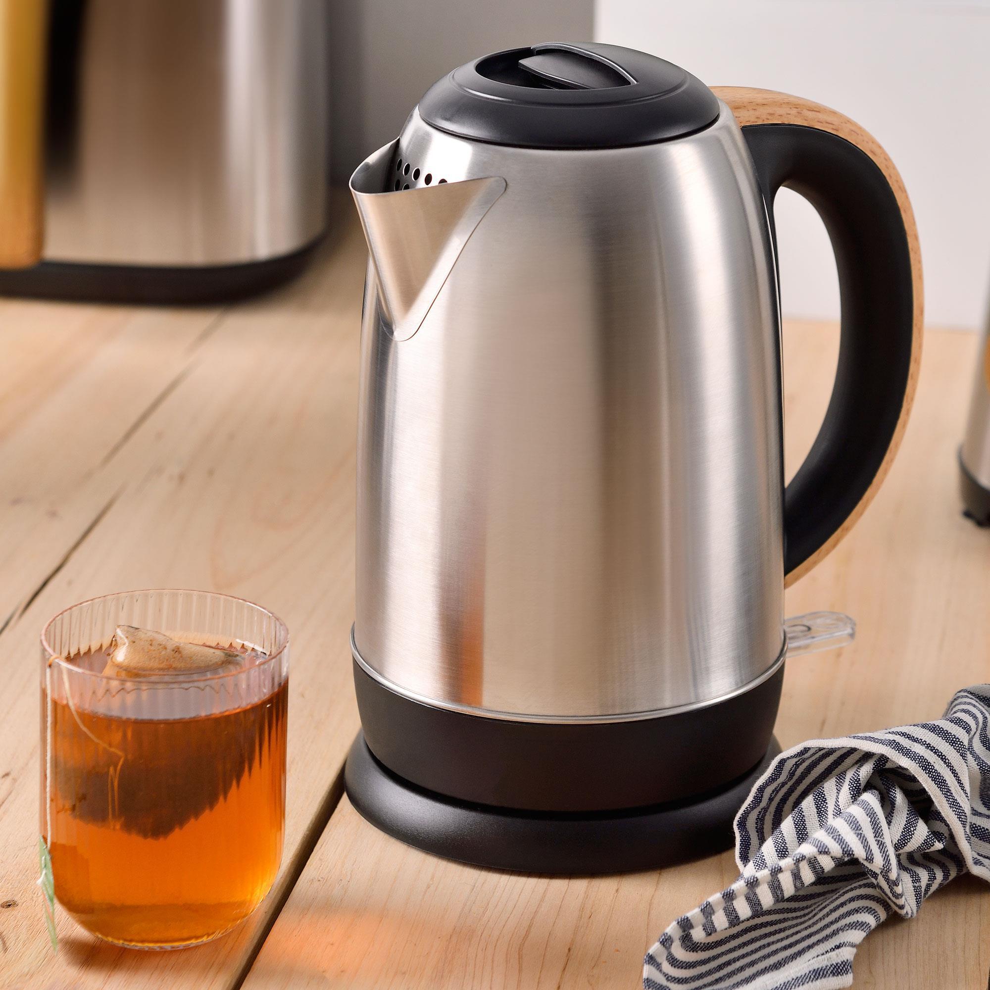 Hervidor Eléctrico de 1,7L 2200W en acero inoxidable