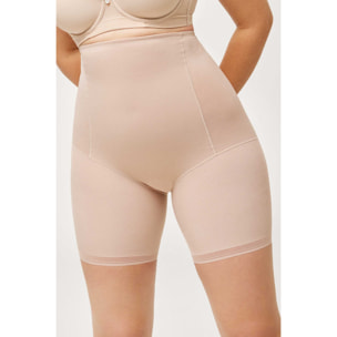 Guaina modellante a vita alta e compressione media, effetto nudo