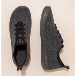 Zapatos NA65 WOOL BLACK/HOME color Black