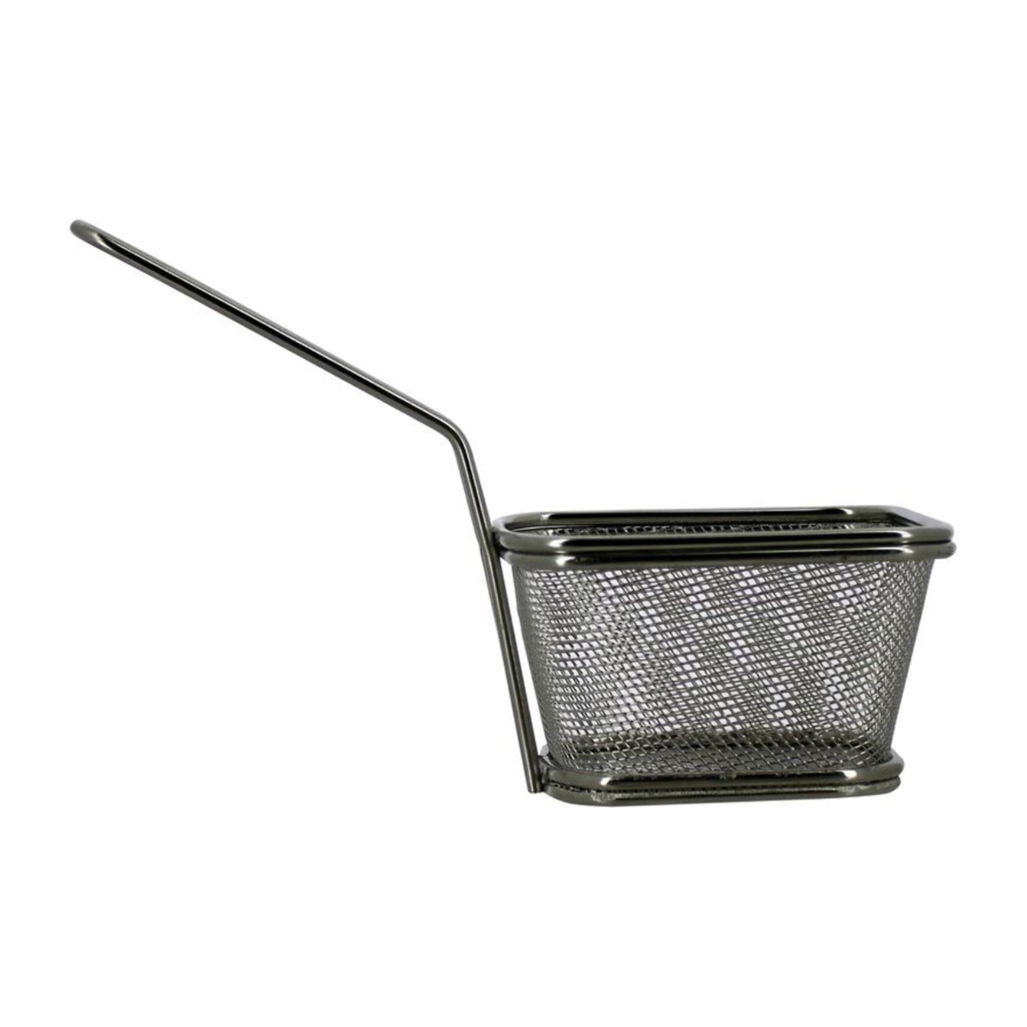 Mini panier à frites en acier inoxydable
