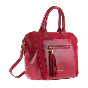 Borsa a mano da donna Made in Italy - Modello Silvana Pro - 100% pelle - 40.0 x 26.0 x 17.0 cm