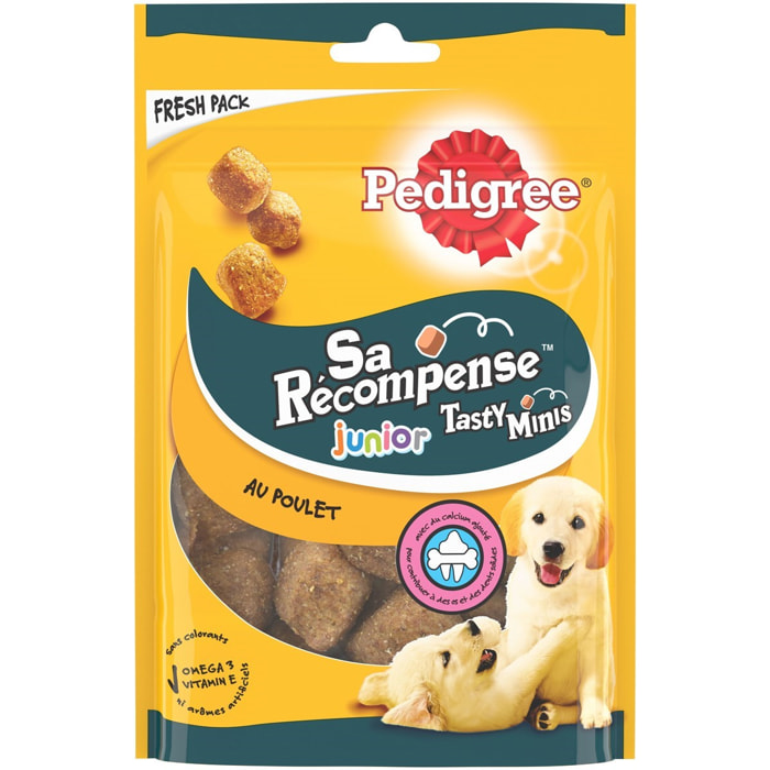 PEDIGREE Sa Récompense Junior Friandises au poulet pour chiot 6x125g