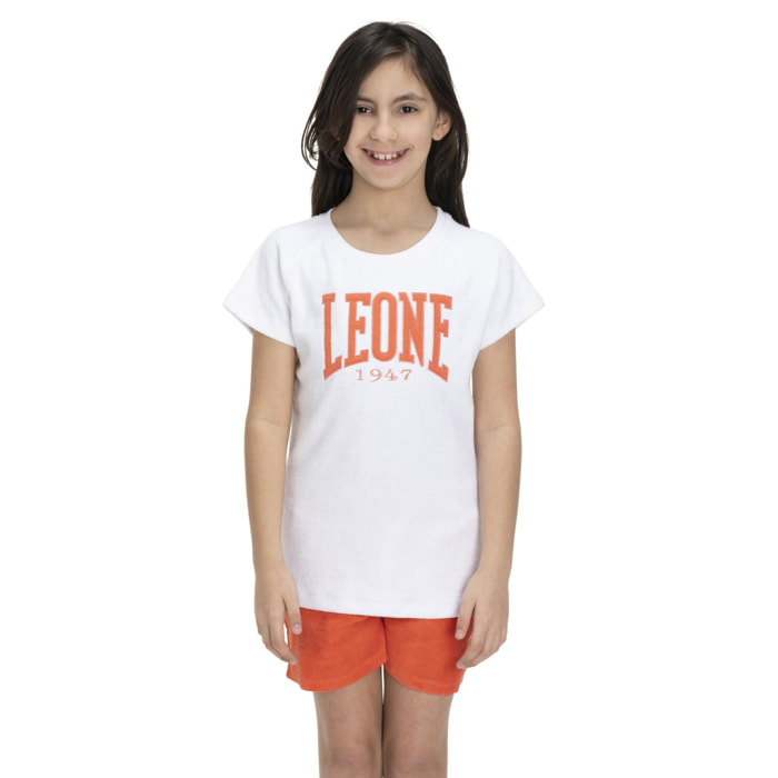 T-shirt in spugna da bambina Color