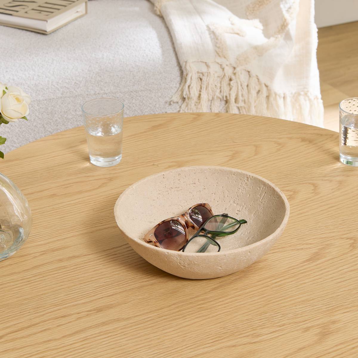 Coupe Anaya D24,5 cm beige