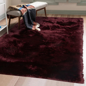 Tapis fait main Shaggy longues mèches Moodil, 45 mm
