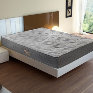 Colchón Muelles Ensacados y Viscoelástico 27cm Hilo de Carbono y Biocerámico Confort Hotel CERAMIC PRESTIGE · ROYAL SLEEP