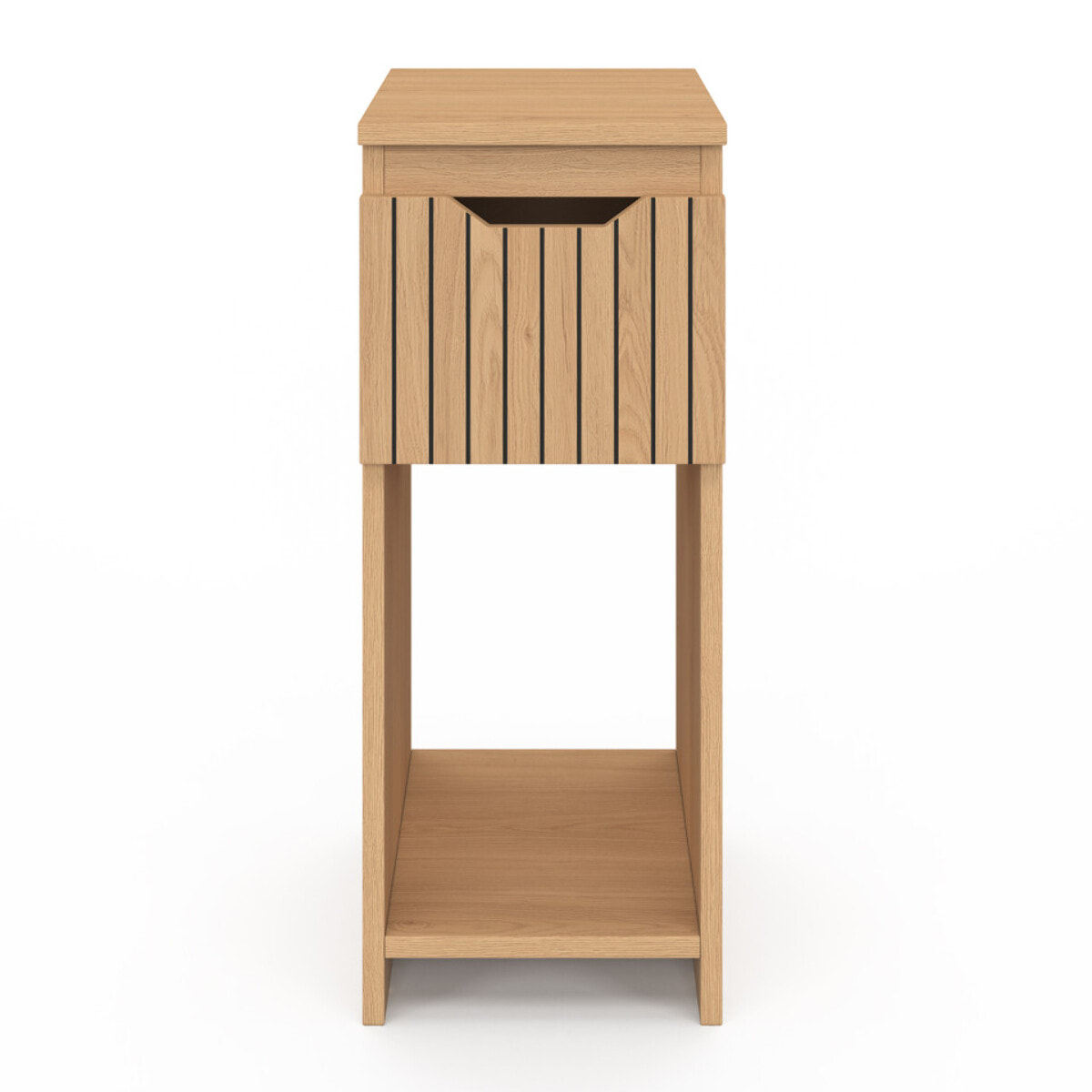 Tables de chevet Faustine avec 1 tiroir - lot de 2