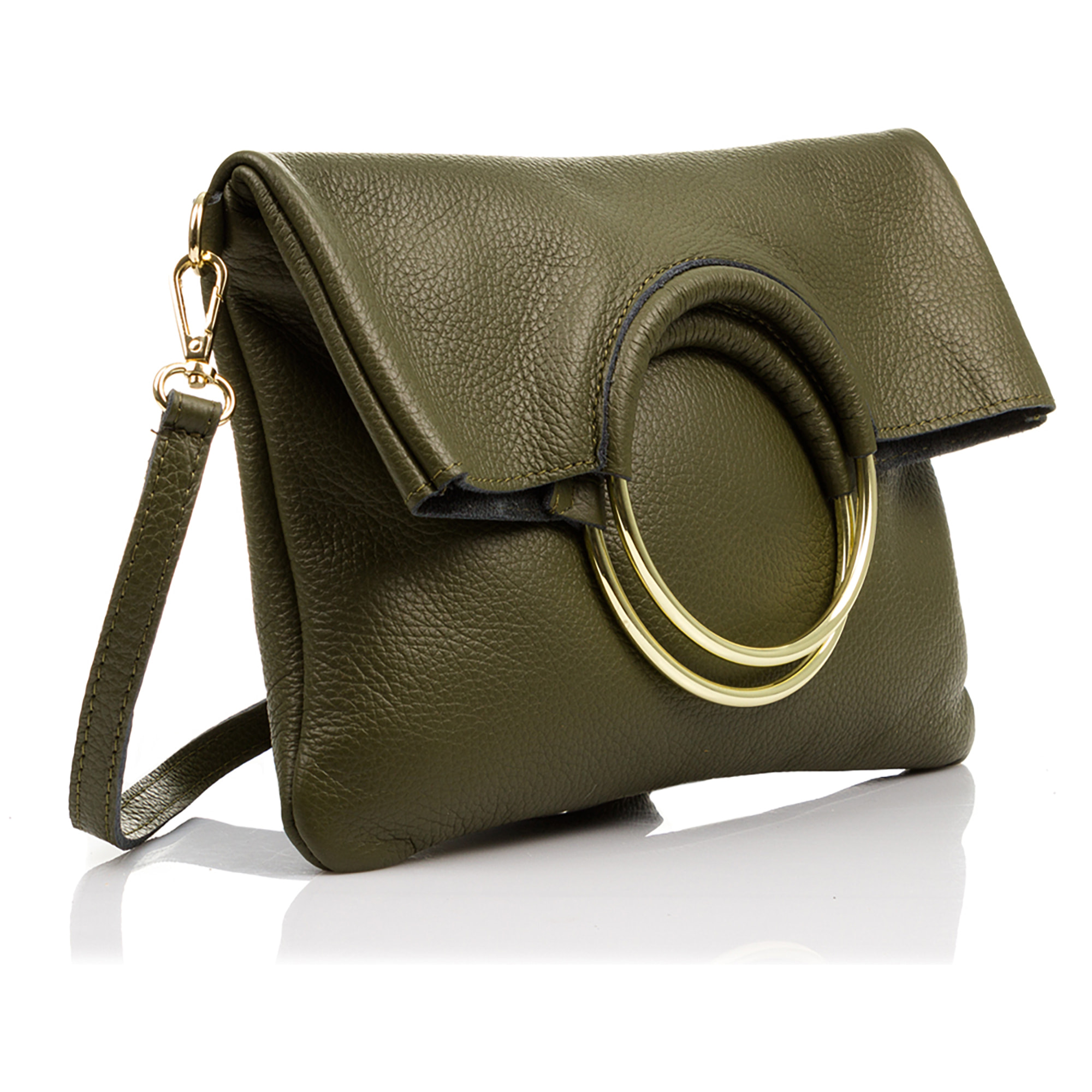 Corinna Borsa a tracolla Donna. Pelle autentica Dollaro