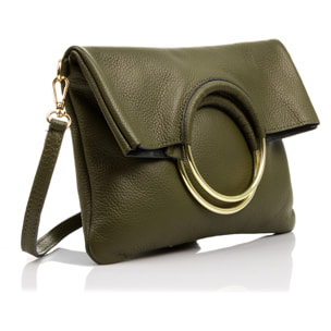 Corinna Borsa a tracolla Donna. Pelle autentica Dollaro