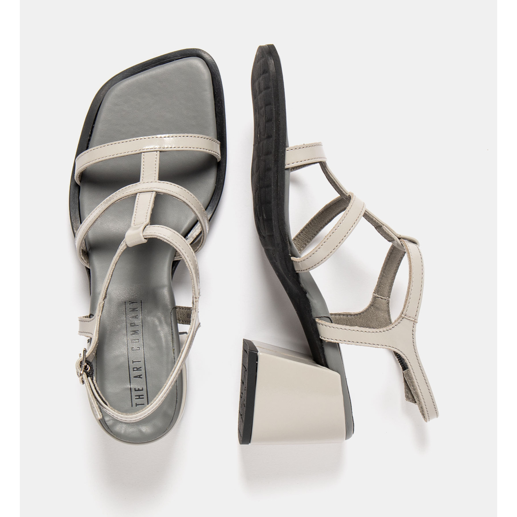 Sandalias con tacón 2011 NAPPA SHINNY CINDER / VERONA color Cinder