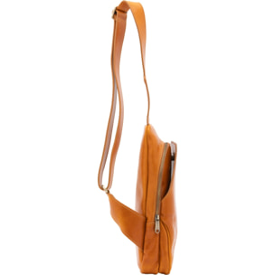 Marsupio da uomo in vera pelle - Modello Rhys Elite - 33.0 x 17.0 x 7.0 cm