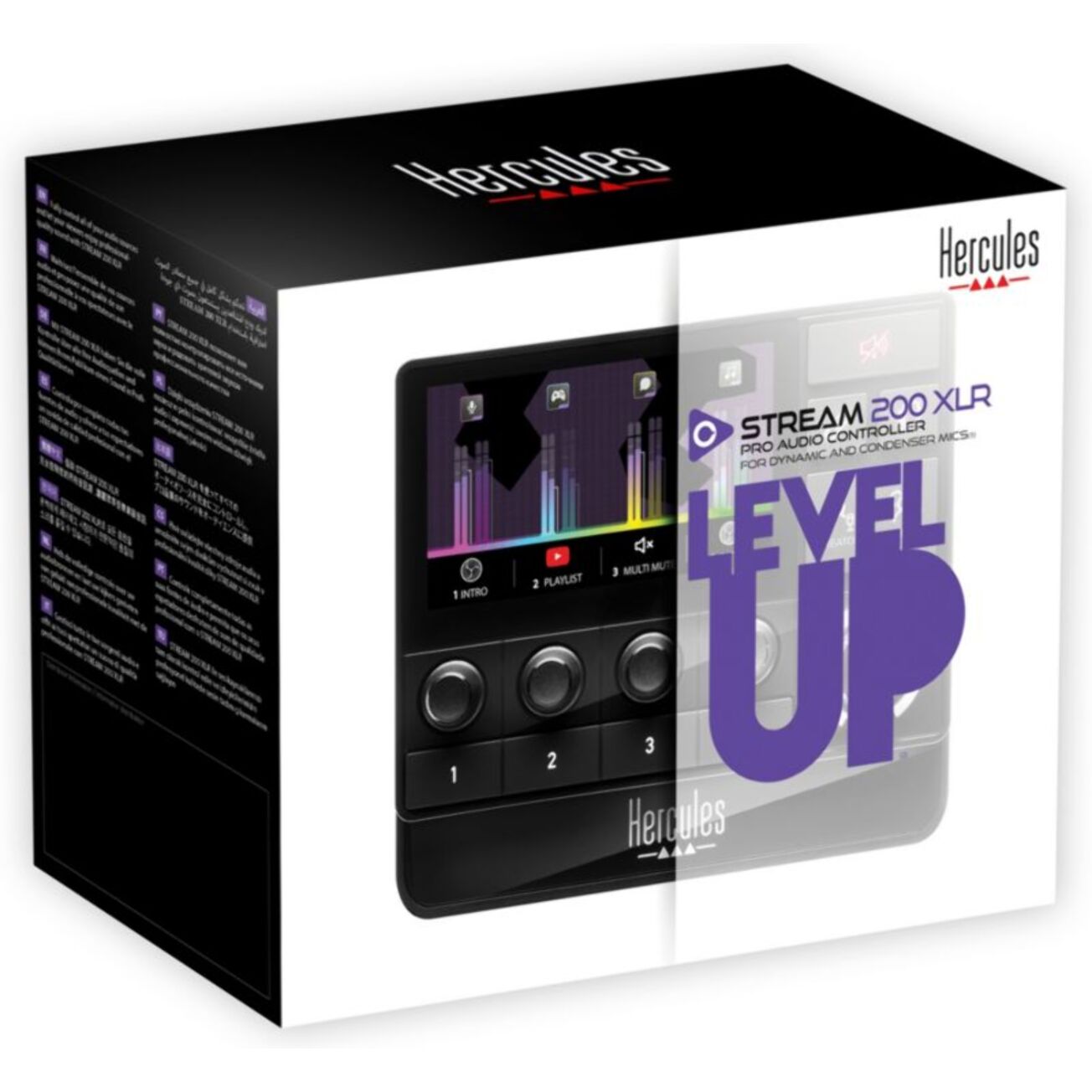 Boitier de contrôle HERCULES Audio controller STREAM 200 XLR