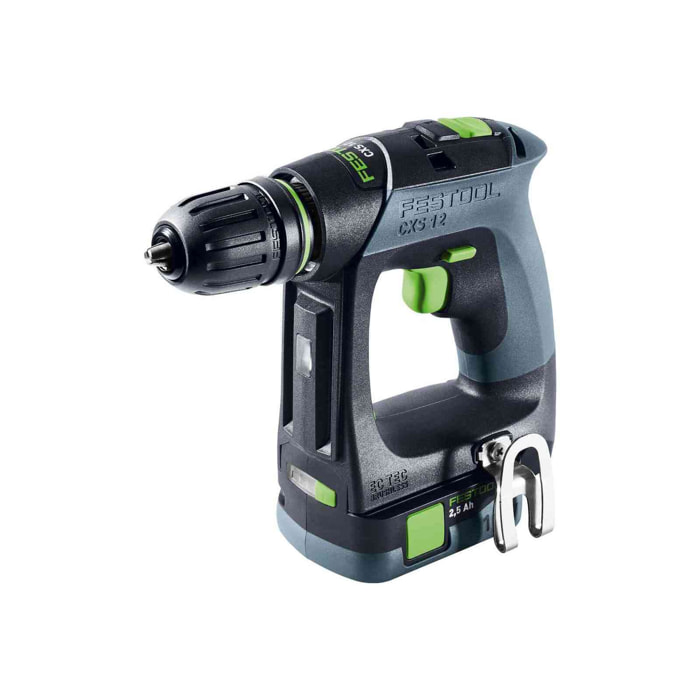 Perceuse-visseuse sans fil CXS 12 2,5-Plus - FESTOOL - avec 2 batteries 12V 2.5 Ah - chargeur - systainer - 576864