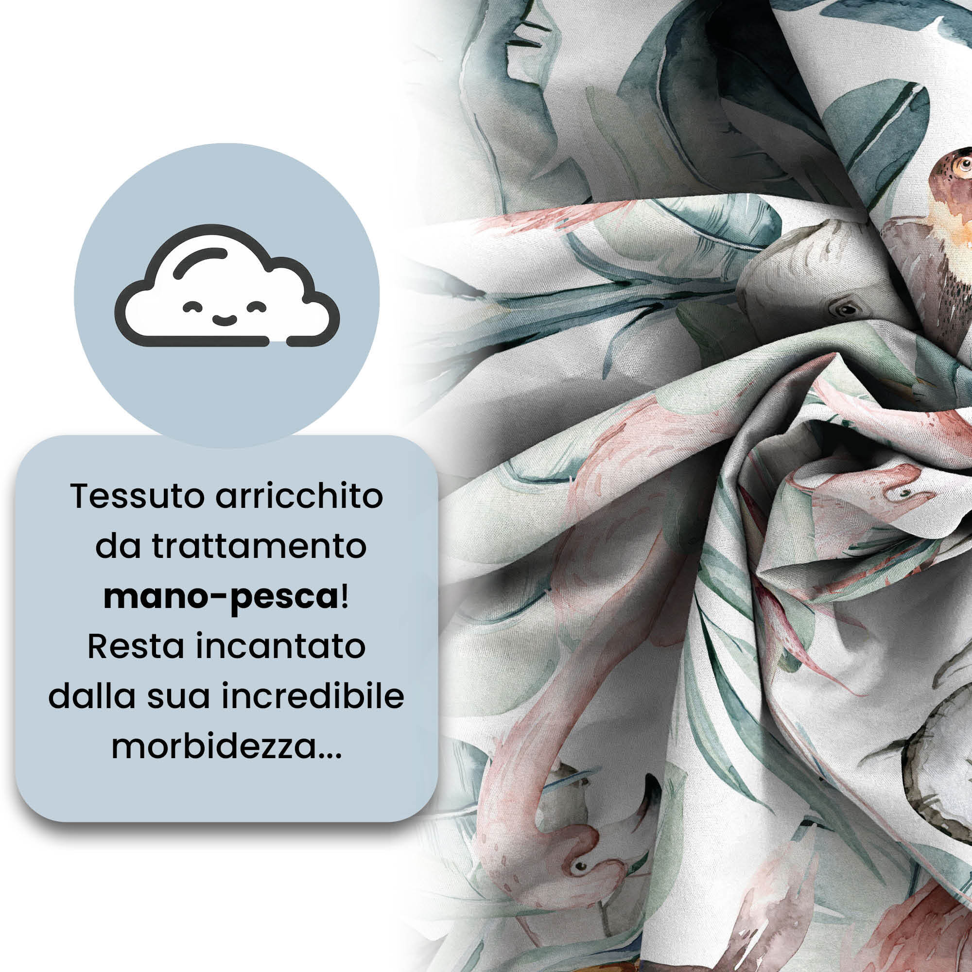 COPRIPIUMINO FASHION, 100% Microfibra, No Stiro - DENNY