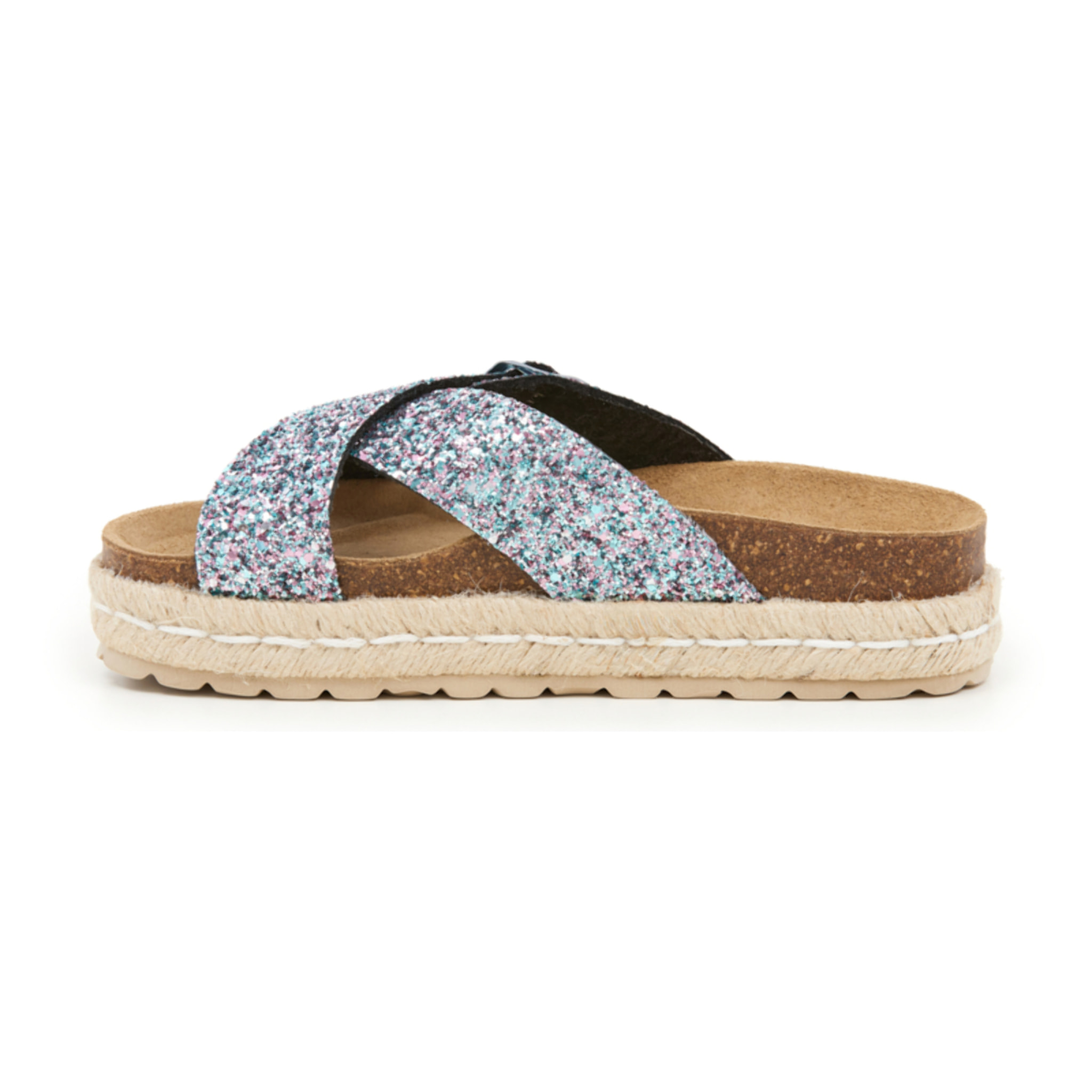 SANDALO CON ZEPPA BILLOWY BLU