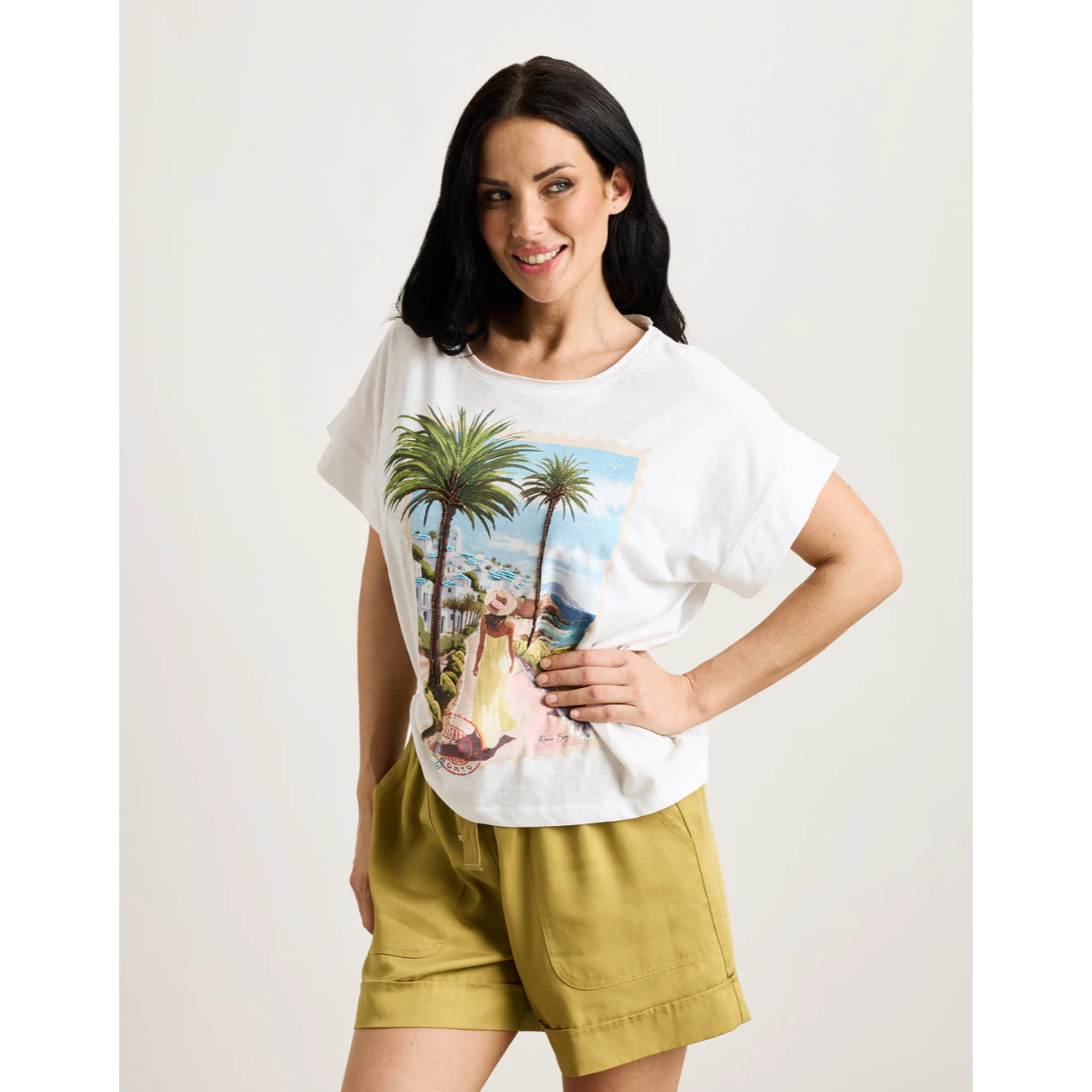 Camiseta Manga Corta Blanco - Londry