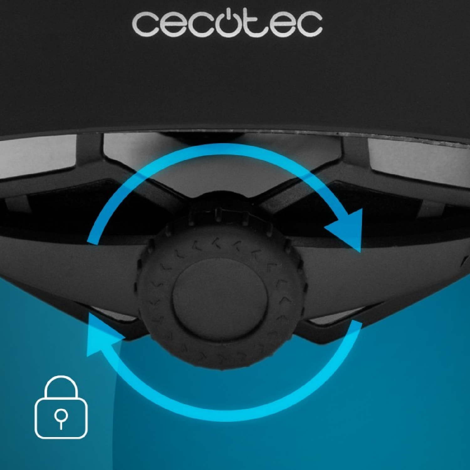 Cecotec Casque BrainGuard Urban Black S-M