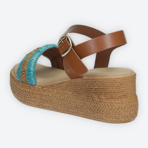 Sandali Donna Tata Italia Verde