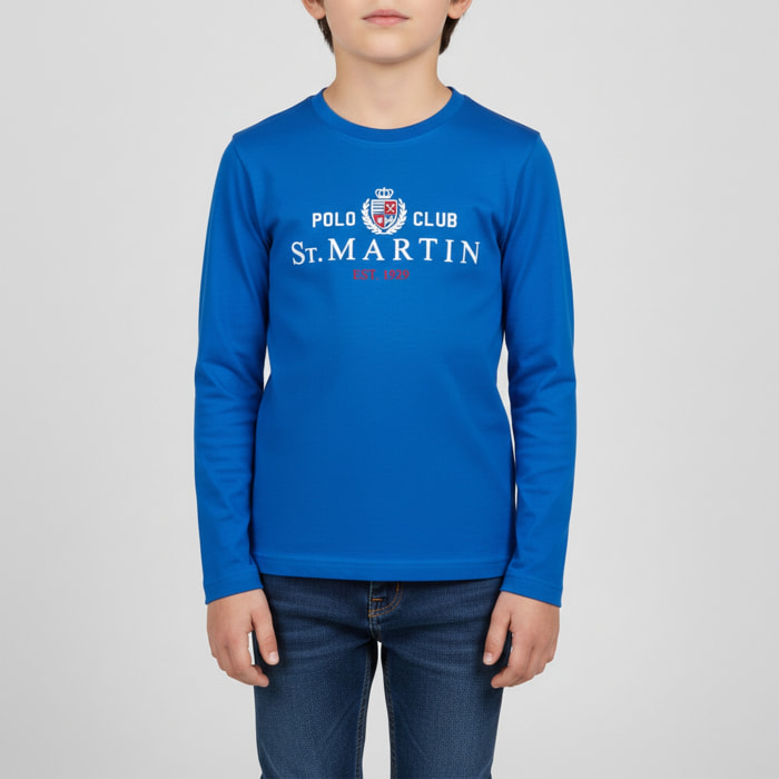 T-shirt con stampa logo