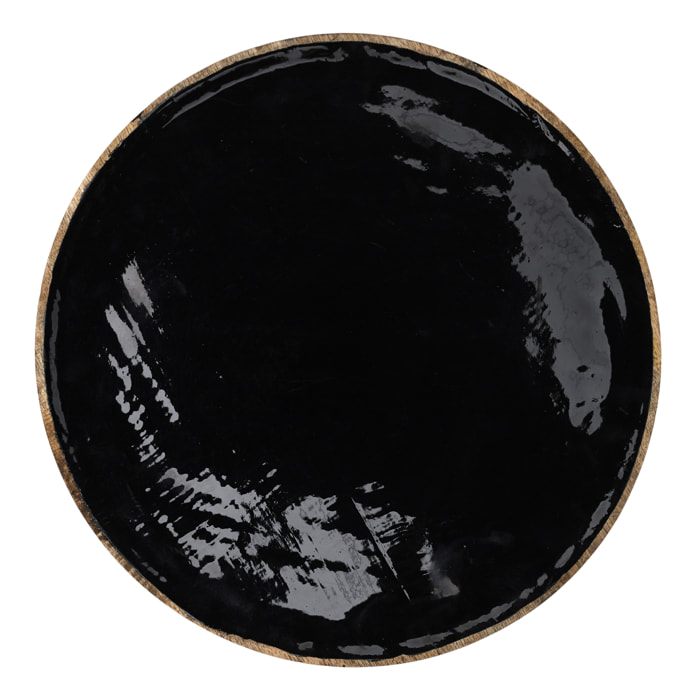 Dessous Assiette Manguier Noir D35cm