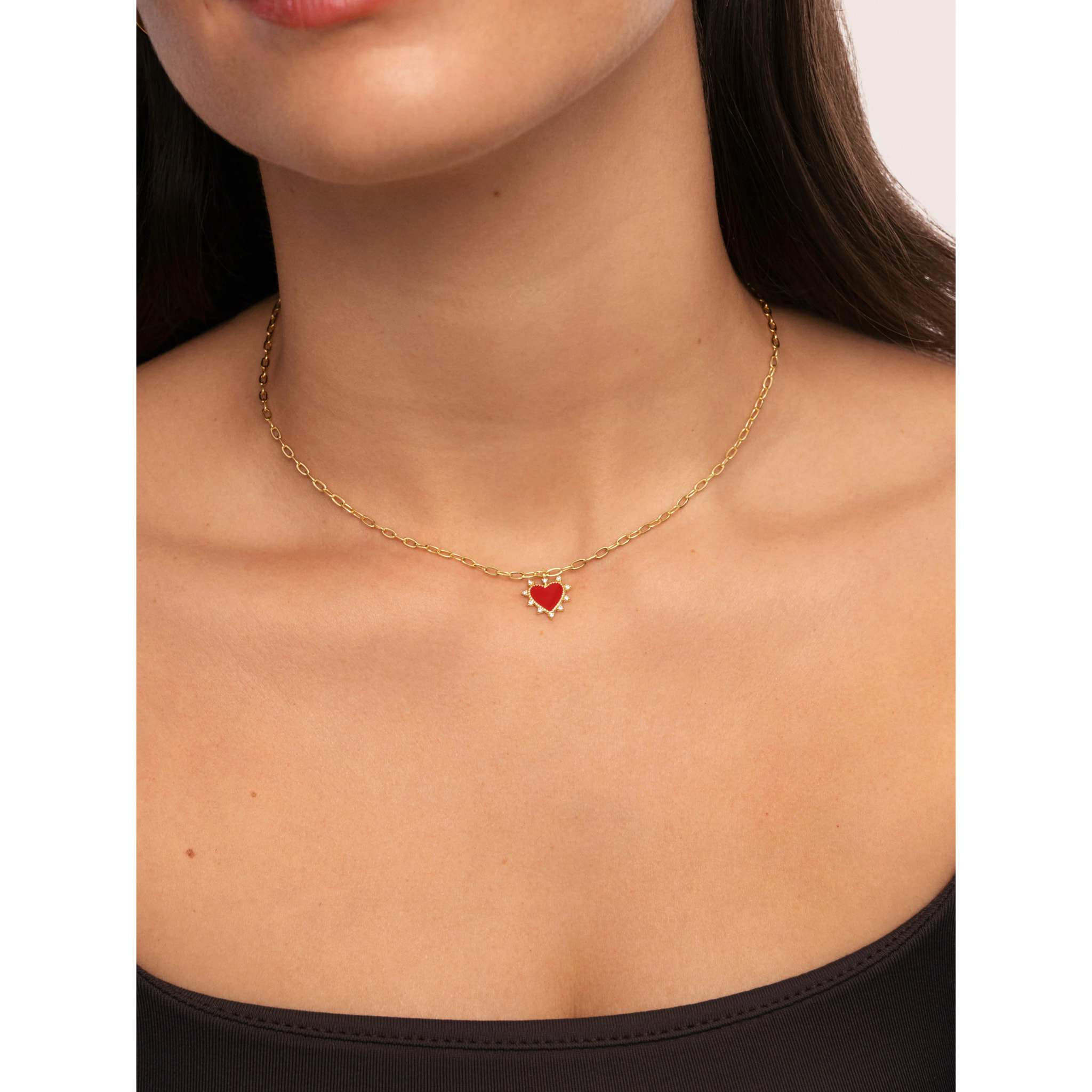 Collana Amour Placcato Oro