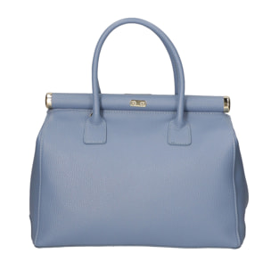 Borsa a mano da donna - Modello Aleria - Vera pelle - 35.0 x 26.0 x 16.0 cm