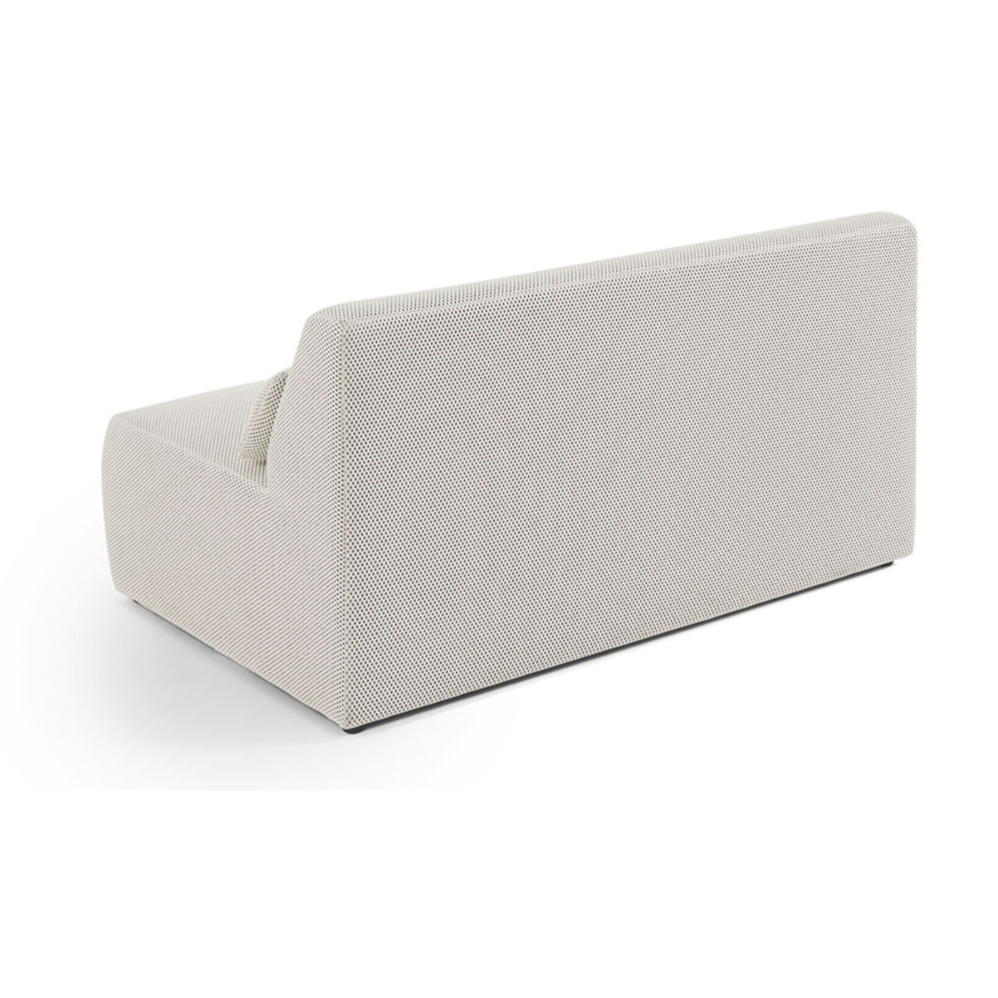 Onyx - canapé droit 2 places - en tissu mailles 3D - Beige