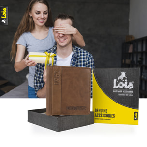 Cartera Hombre Piel Lois Elk Cuero