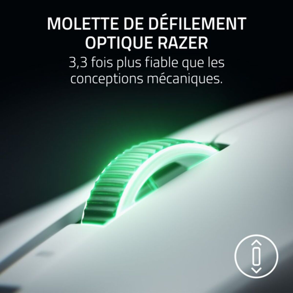 Souris Gamer Sans Fil RAZER VIPER V4 PRO  BLANC