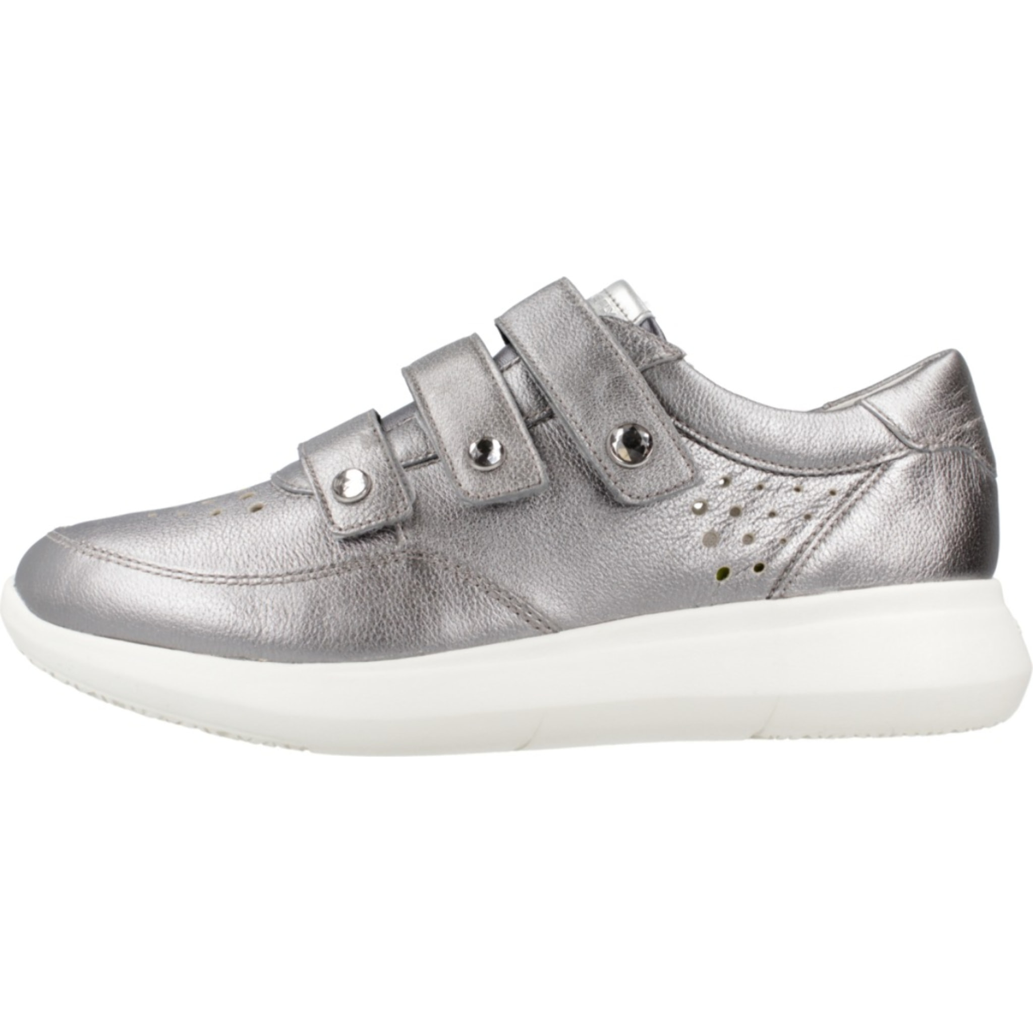 Sneakers de  Mujer de la marca STONEFLY  modelo FLUT 12 LAMINATED LTH Silver