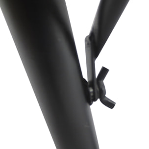 Mesa Colgante de Balcón Semicircular 60x47x50 cm Ajustable en Altura Simple y Conveniente para Barandilla de Balcón Terraza Patio