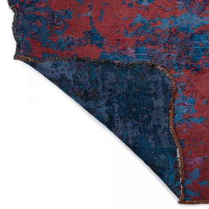 ATINOU Tapis salon kilim, Forme originale, Tissé à la main