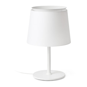 SAVOY Lampe de table blanc/blanc