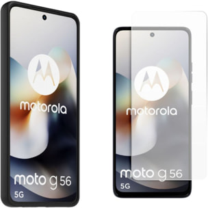 Coque CASR Moto G56 coque + verre trempé
