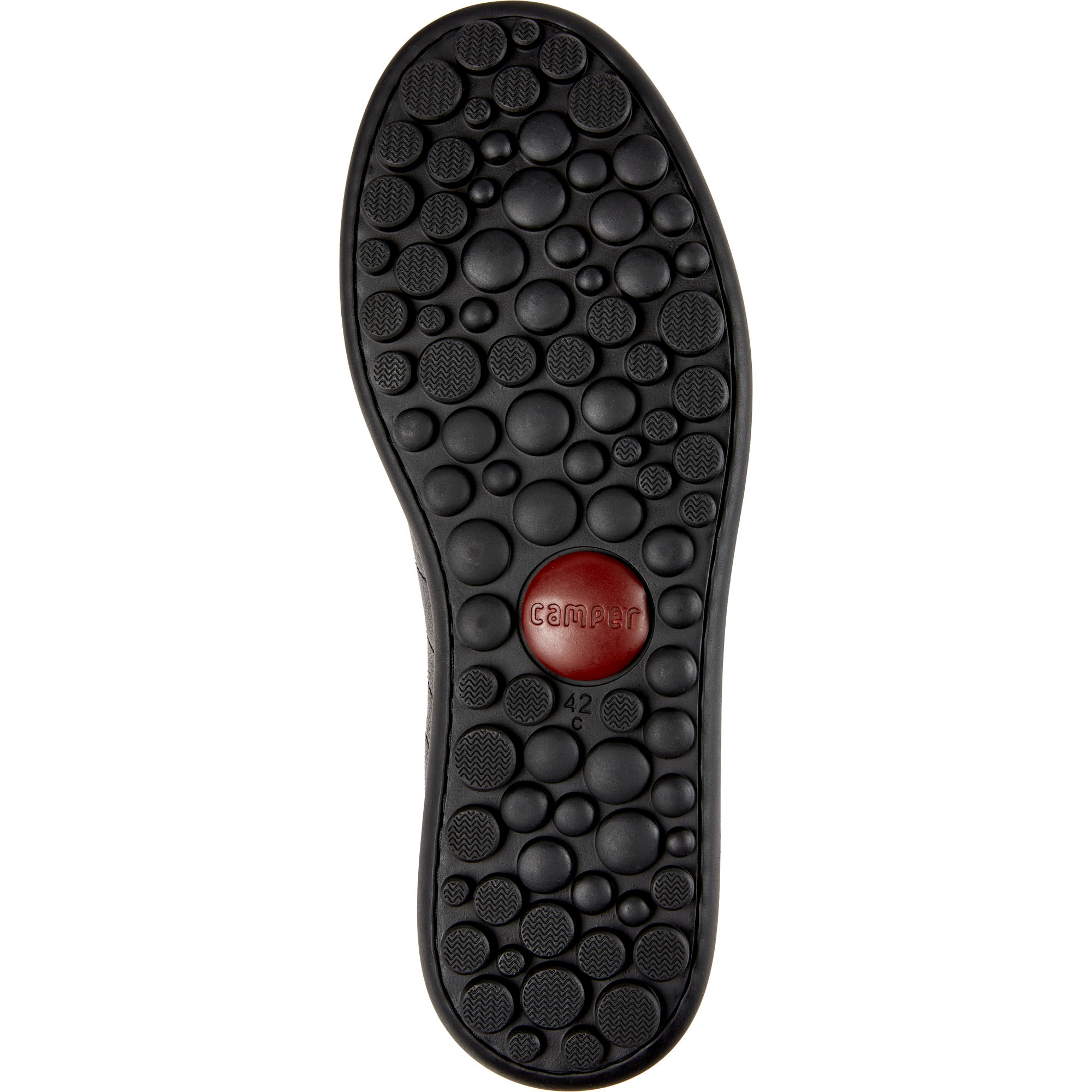 Zapatillas - CAMPER Pelotas Ariel - Negro - Cuero liso