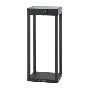 Borne solaire aluminium RADIA MINI H35CM