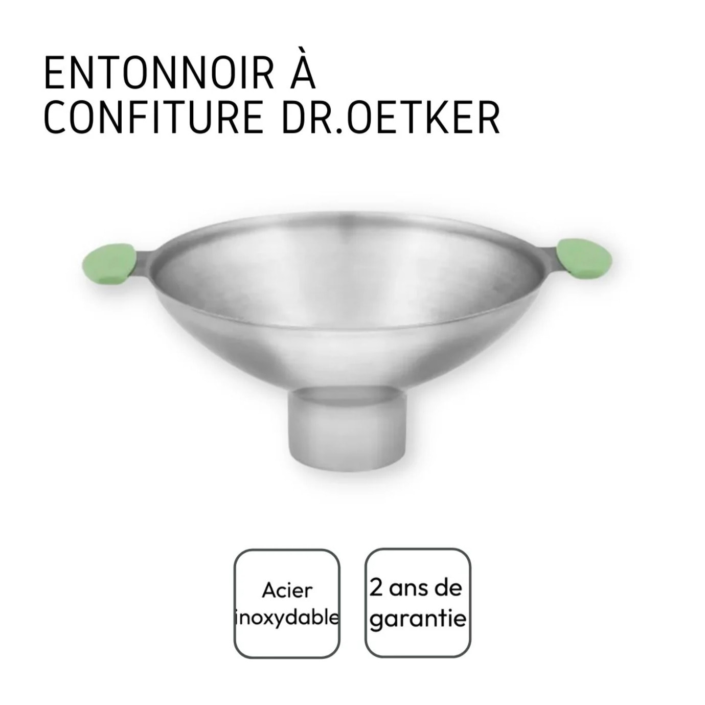 Entonnoir de cuisine Dr Oetker Confiture