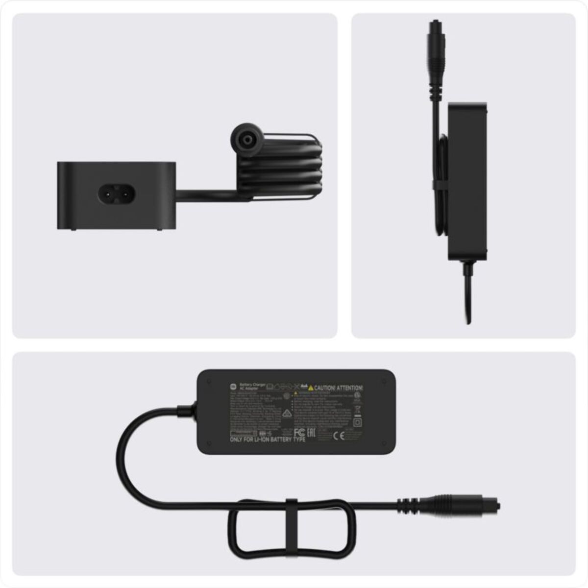 Chargeur secteur XIAOMI trottinette charge rapide V2 noir