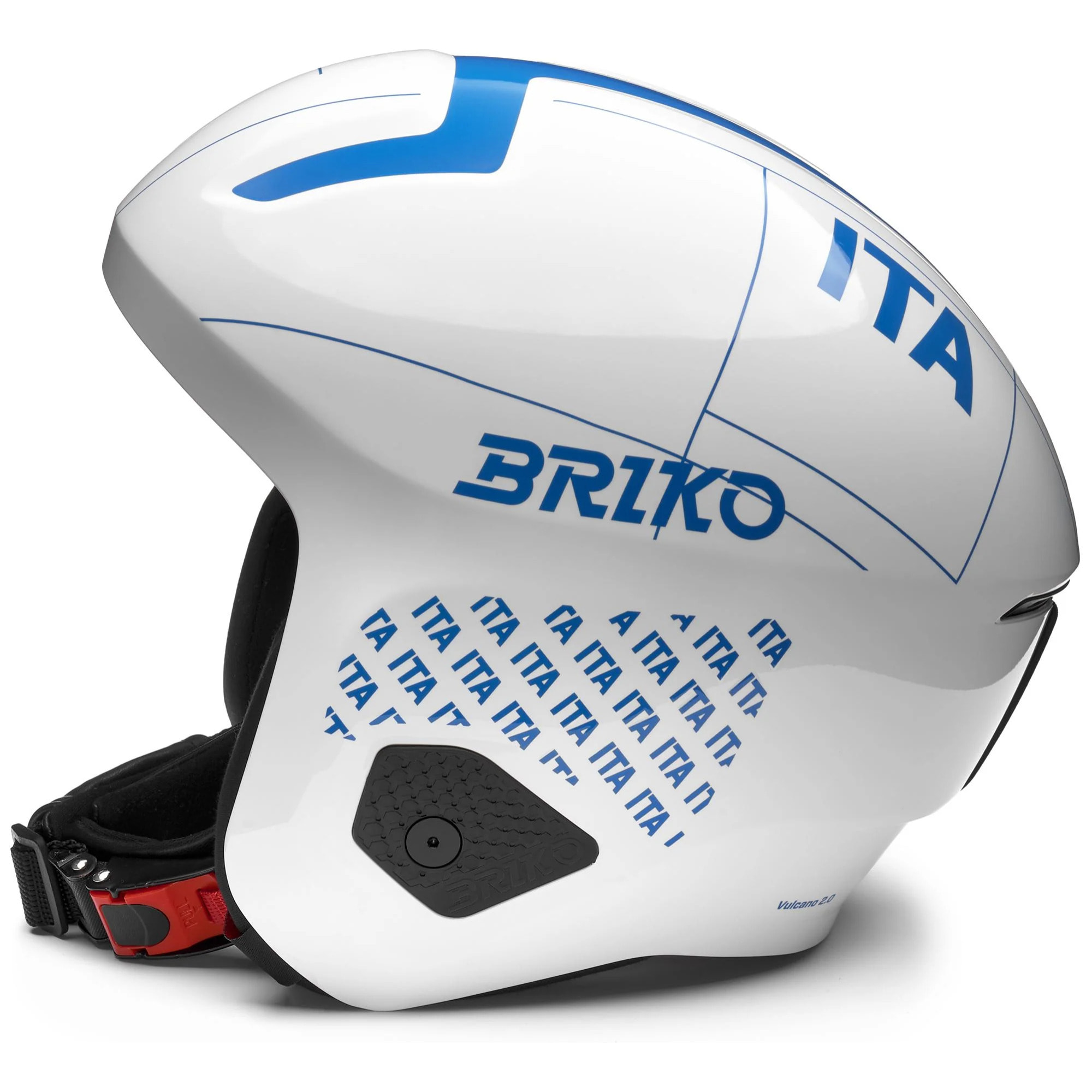 Briko - Caschi, Uomo Donna, Bianco - Vulcano 2.0 Italia Mips