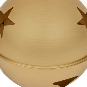 Décoration extérieure grelot métal D.40cm doré
