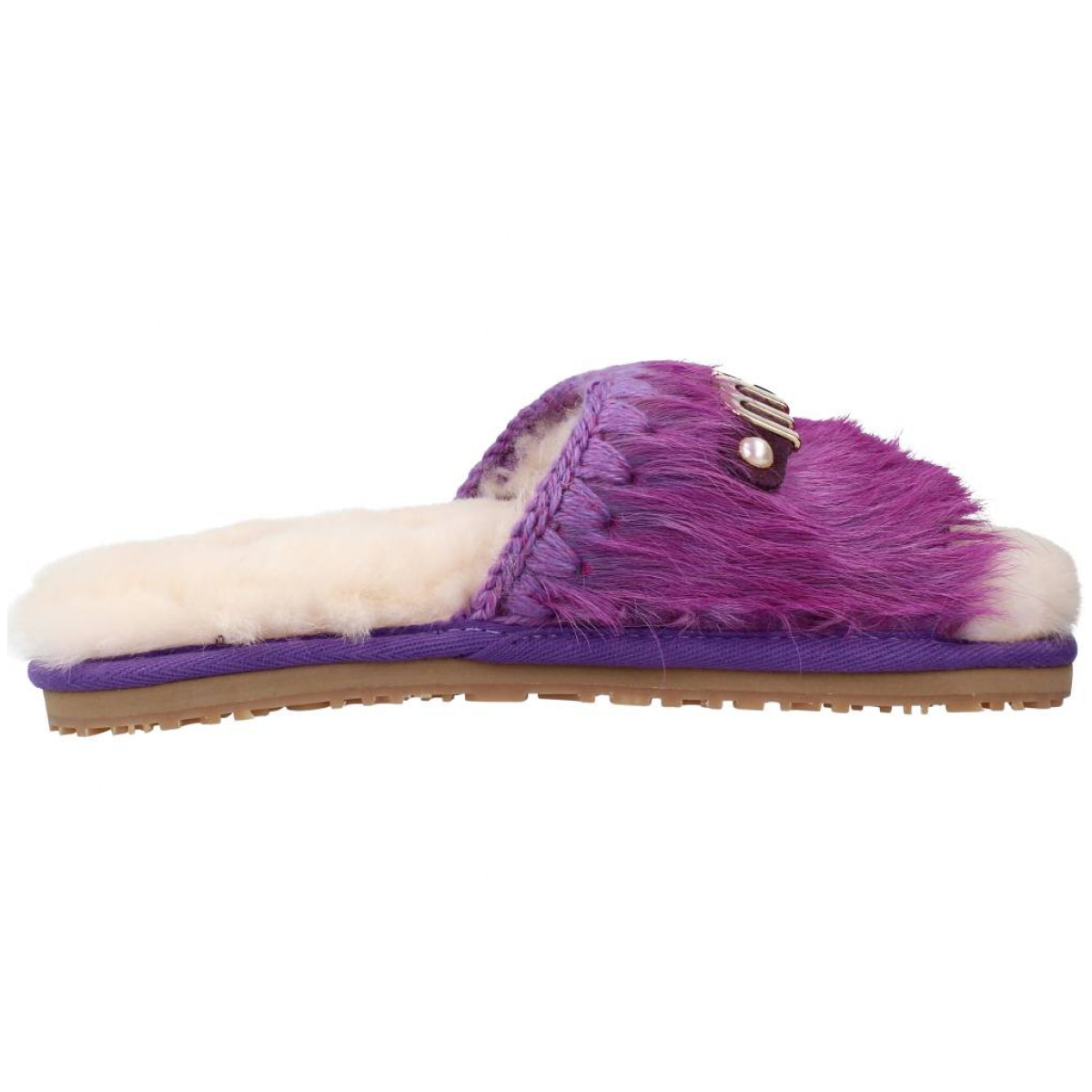 ZAPATILLAS DE CASA - PANTUFLAS MOU SLIDE SLIPPER LONG HAIR P