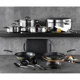 Sartén Ø28x5,2cm en Aluminio forjado MIDNIGHT Bergner