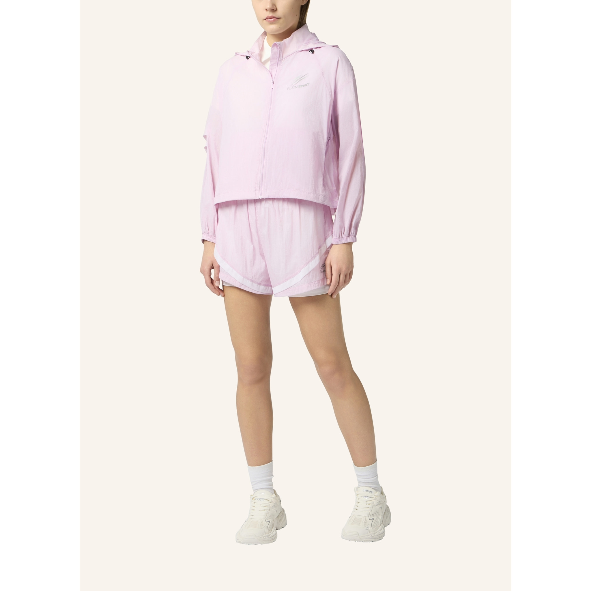 PLEIN SPORT Windbreaker Jacket Scratch